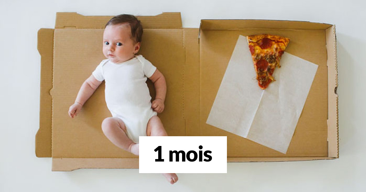 Cette Maman A Documente Les 12 Premiers Mois De Son Bebe En Utilisant Des Pointes De Pizza Avec Differentes Garnitures Ipnoze Cette Maman A Documente Les 12 Premiers Mois De Son Bebe En Utilisant Des Pointes De Pizza Avec Differentes Garnitures Ipnoze