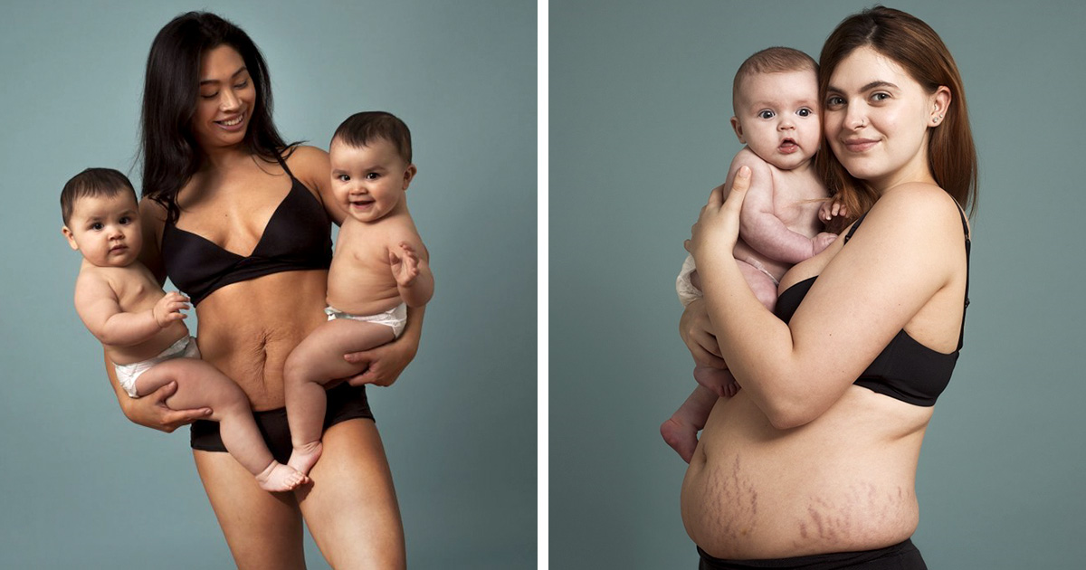 10 femmes qui ont montré leur corps après l’accouchement pour mettre fin aux attentes irréalistes concernant les nouvelles mamans