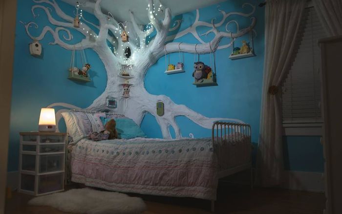 Un homme a créé un arbre artificiel d’intérieur pour un chat et le maître l’adore