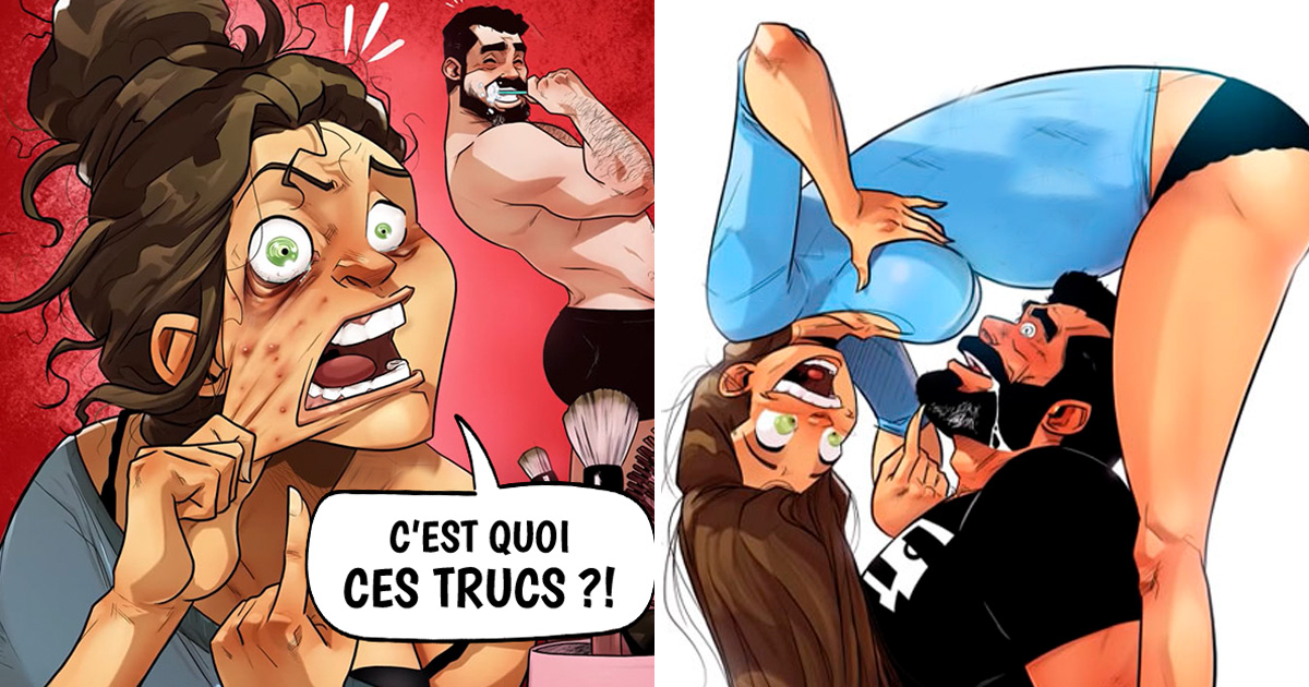 10 bandes dessinées amusantes par Yehuda qui présentent leurs luttes à lui et sa femme maintenant qu’elle est enceinte