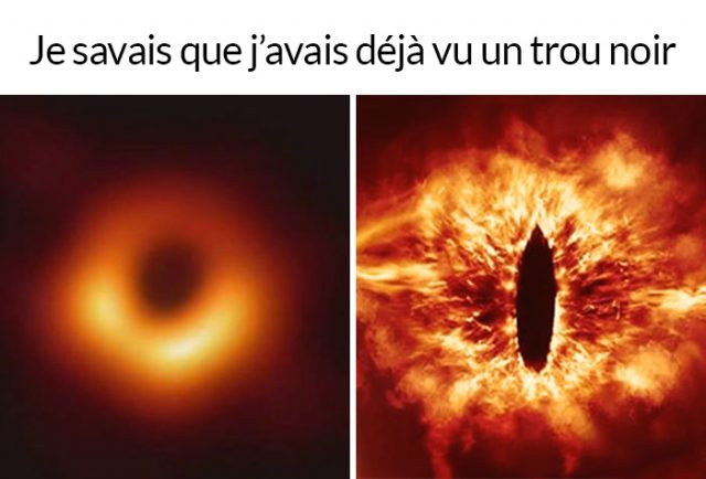 14 réactions les plus drôles à la toute première image du trou noir