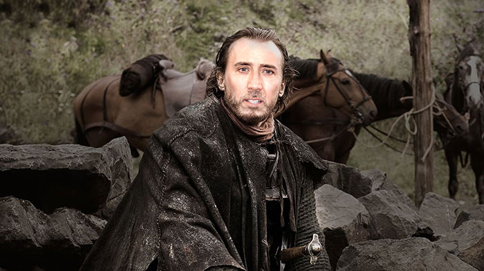 Si Nicolas Cage jouait tous les personnages dans Game of Thrones (31 images)