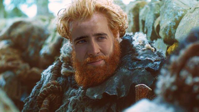 Si Nicolas Cage jouait tous les personnages dans Game of Thrones (31 images)