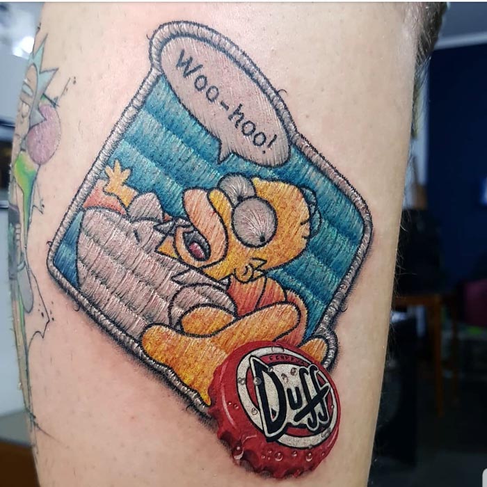 33 tatouages broderie qui ont apporté la célébrité à cet artiste brésilien