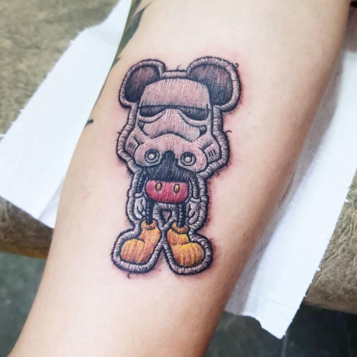 33 tatouages broderie qui ont apporté la célébrité à cet artiste brésilien