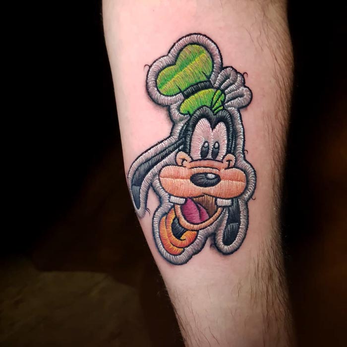 33 tatouages broderie qui ont apporté la célébrité à cet artiste brésilien