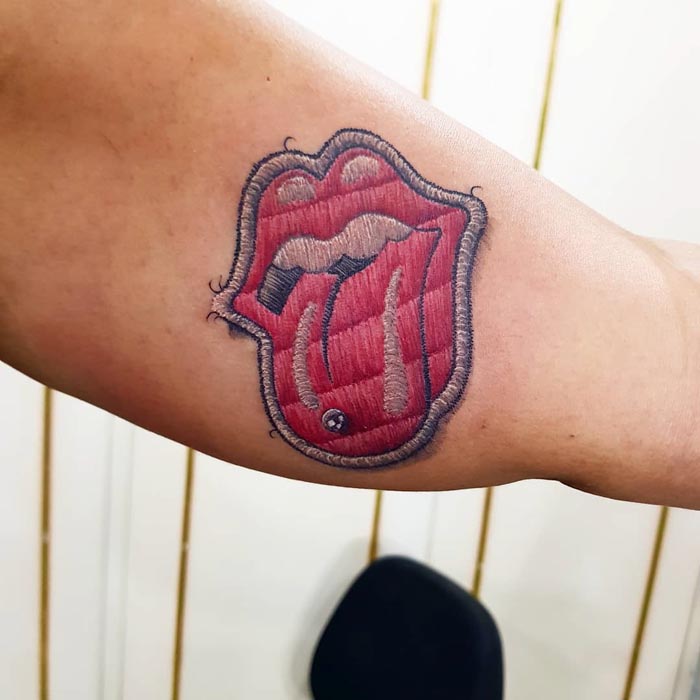 33 tatouages broderie qui ont apporté la célébrité à cet artiste brésilien