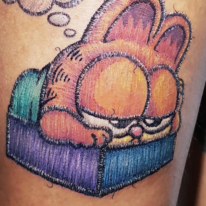 33 tatouages broderie qui ont apporté la célébrité à cet artiste brésilien