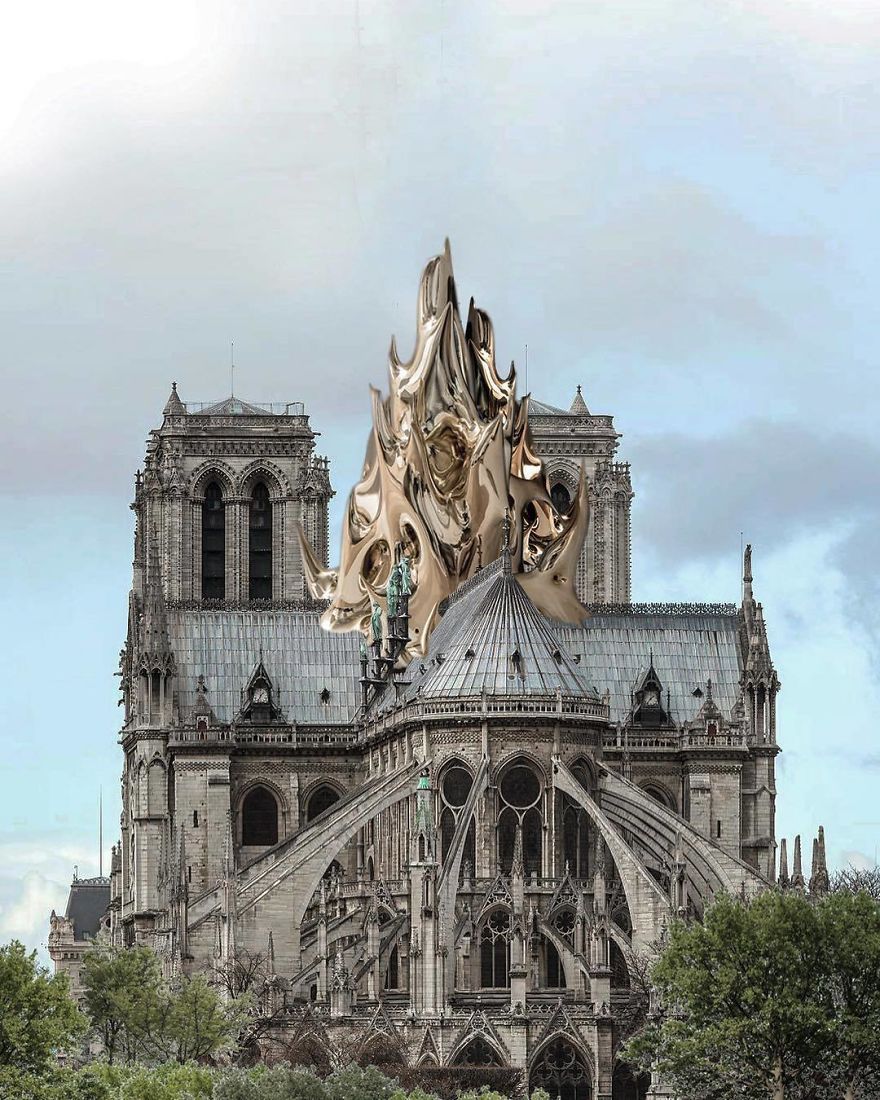9 propositions ridicules pour la restauration de Notre-Dame