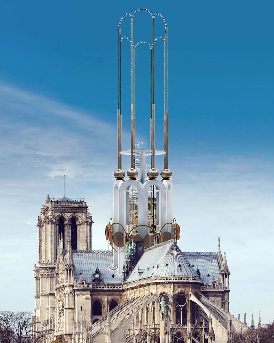 9 propositions ridicules pour la restauration de Notre-Dame
