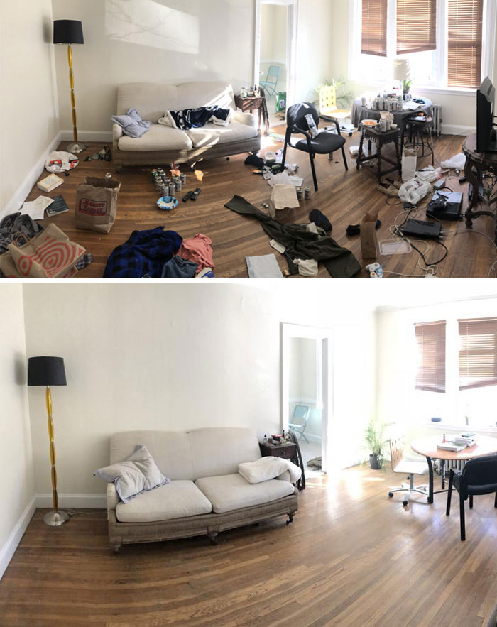 22 photos avant et après de chambres de personnes souffrant de dépression