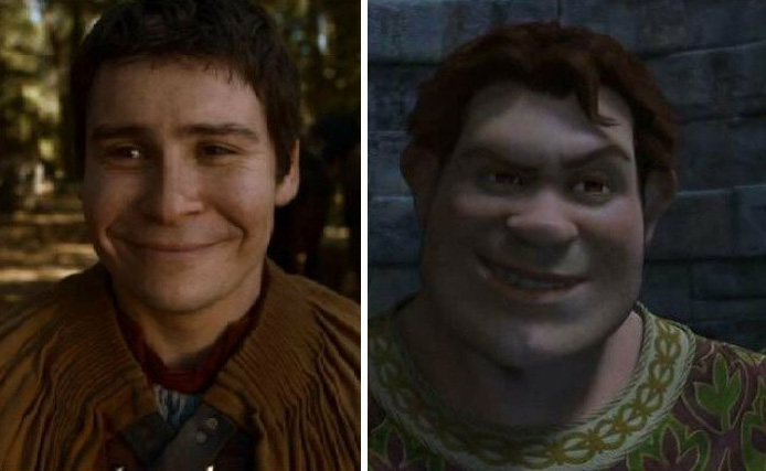 Quelqu’un a comparé « Game of Thrones » à « Shrek » dans 17 scènes et les similitudes sont incroyables
