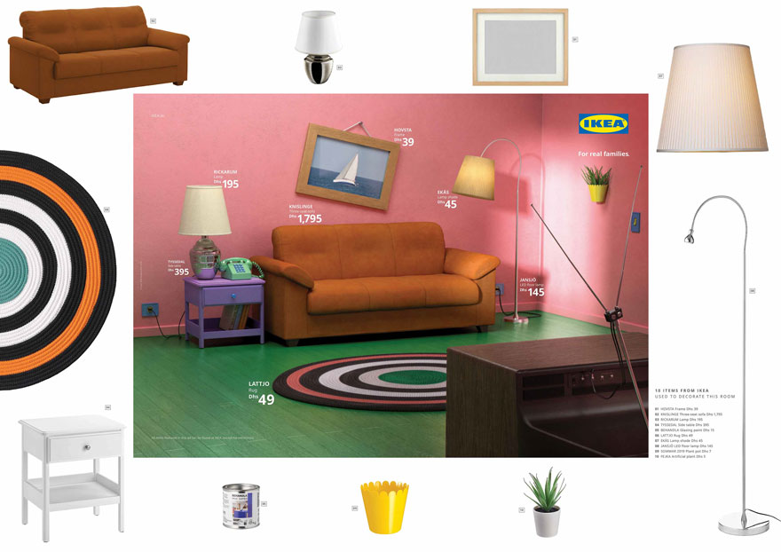 IKEA a recréé les salons célèbres des Simpson, Friends et Stranger Things avec ses produits