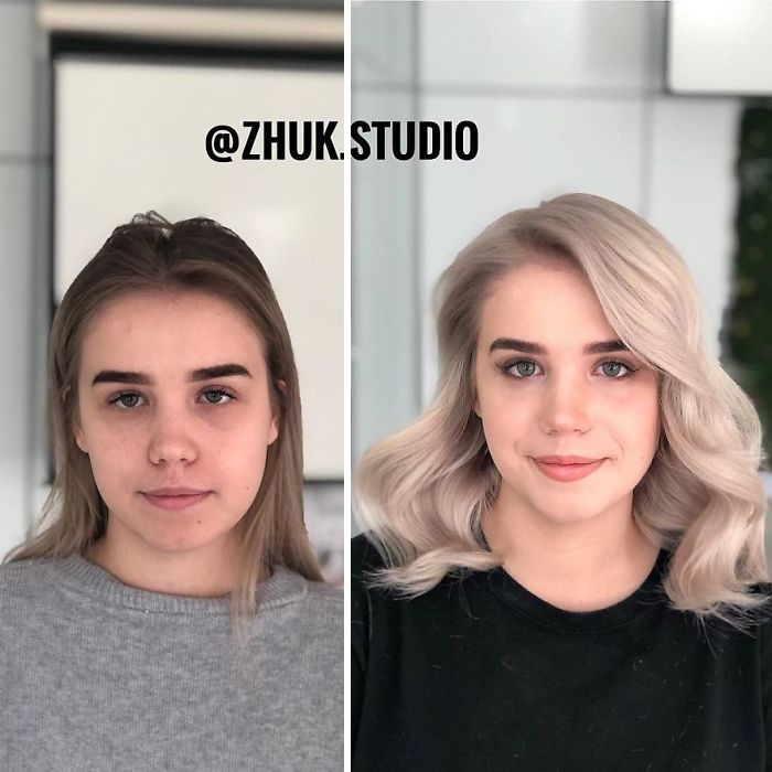 22 transformations par un coiffeur biélorusse