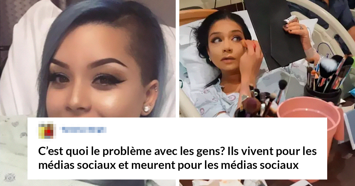 Des mères se maquillent avant de donner naissance, mais les gens ne sont pas tous d’accord avec cette tendance