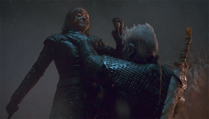 jon snow marcheur blanc