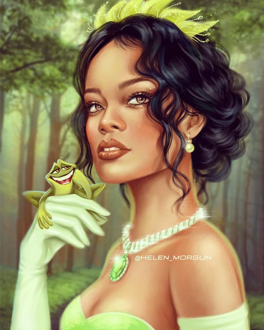 Cette artiste a montré quelles princesses Disney devraient être incarnées par vos célébrités préférées