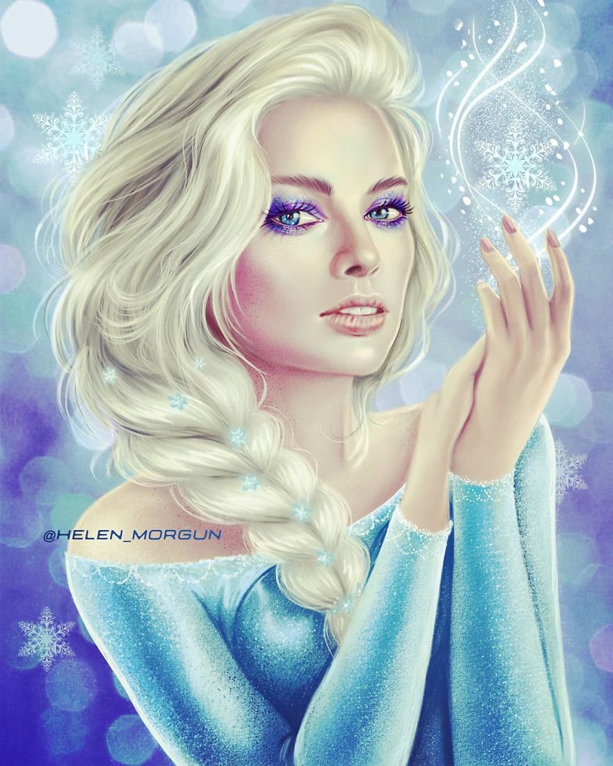 Cette artiste a montré quelles princesses Disney devraient être incarnées par vos célébrités préférées