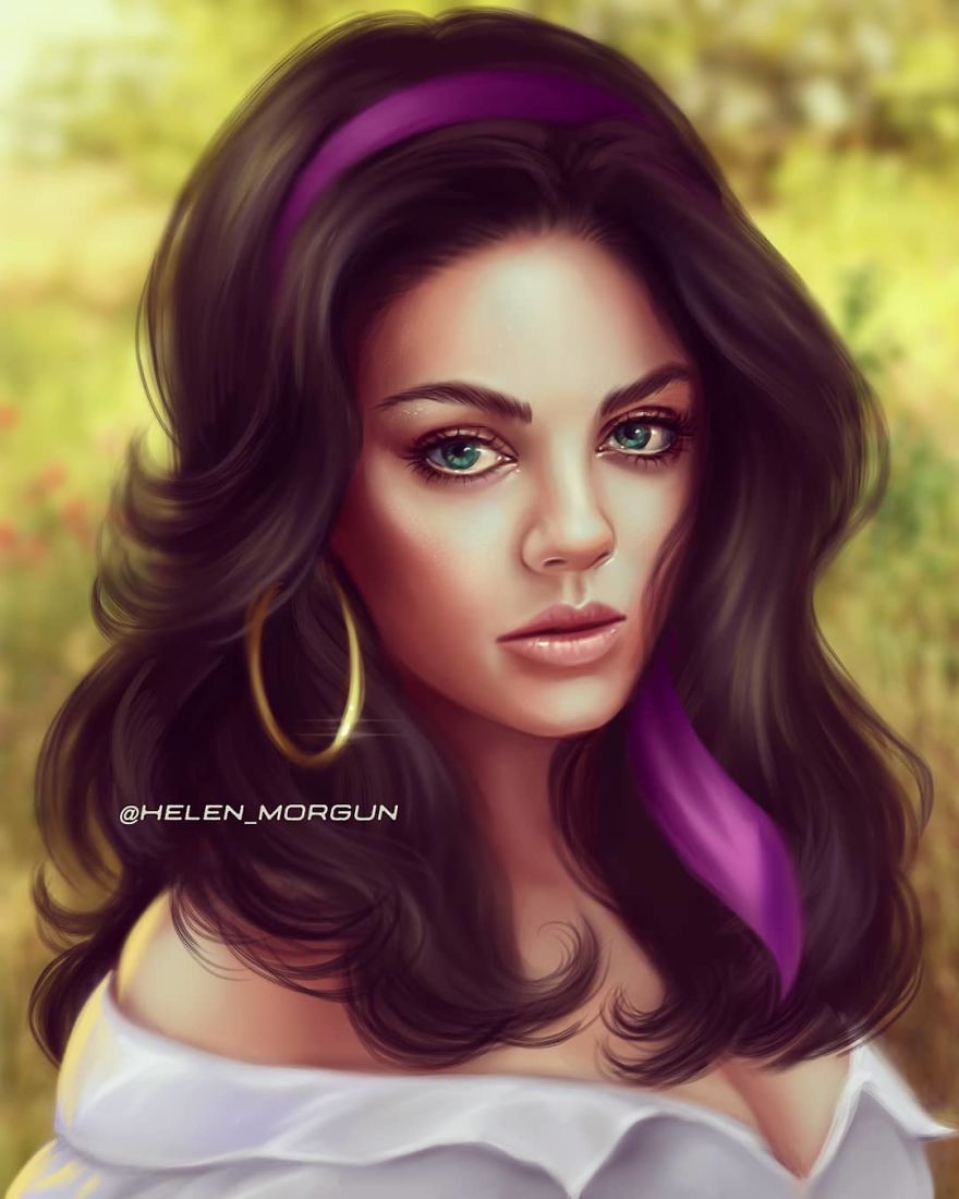 Cette artiste a montré quelles princesses Disney devraient être incarnées par vos célébrités préférées