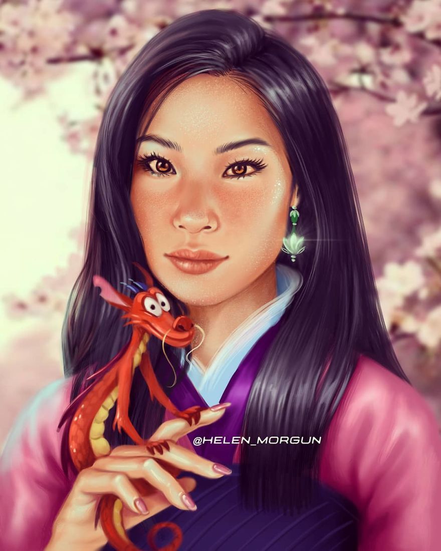 Cette artiste a montré quelles princesses Disney devraient être incarnées par vos célébrités préférées