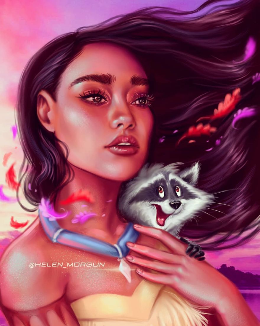 Cette artiste a montré quelles princesses Disney devraient être incarnées par vos célébrités préférées