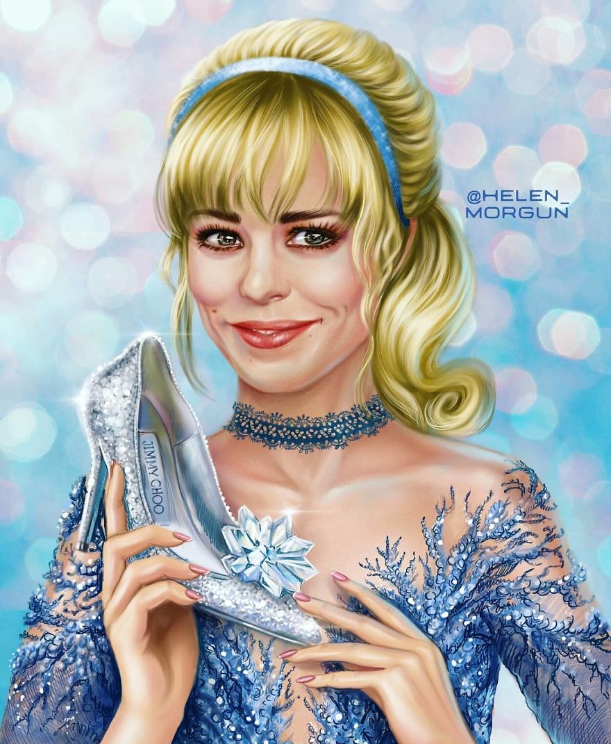Cette artiste a montré quelles princesses Disney devraient être incarnées par vos célébrités préférées