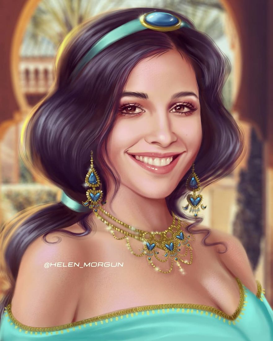 Cette artiste a montré quelles princesses Disney devraient être incarnées par vos célébrités préférées