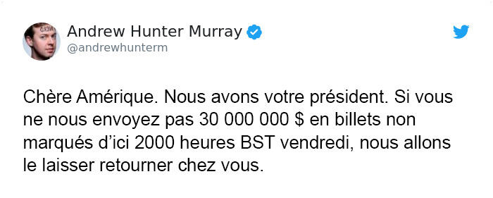 14 meilleures blagues sur la visite de Trump au Royaume-Uni