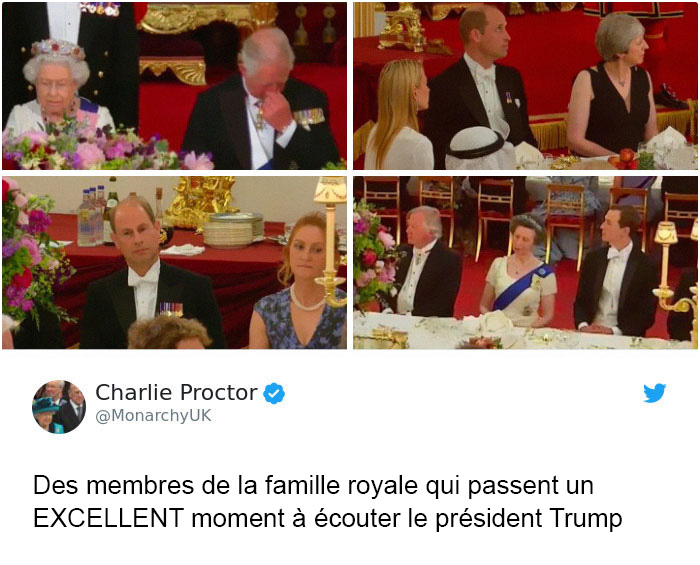 14 meilleures blagues sur la visite de Trump au Royaume-Uni