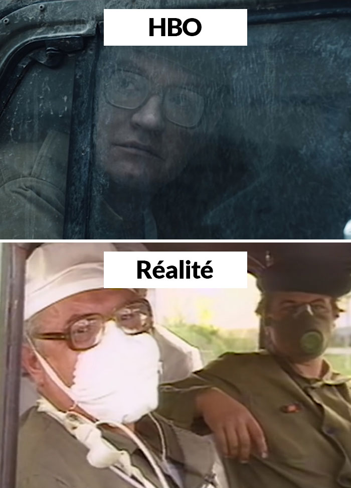 20 comparaisons côte à côte du vrai Tchernobyl vs celui présenté dans l’émission de HBO