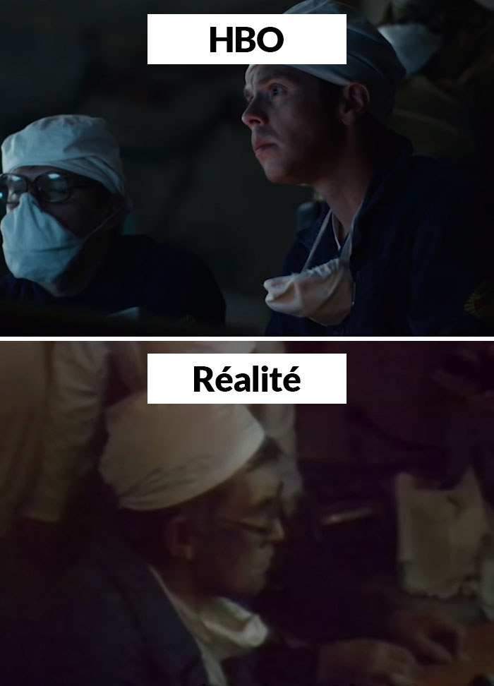 20 comparaisons côte à côte du vrai Tchernobyl vs celui présenté dans l’émission de HBO
