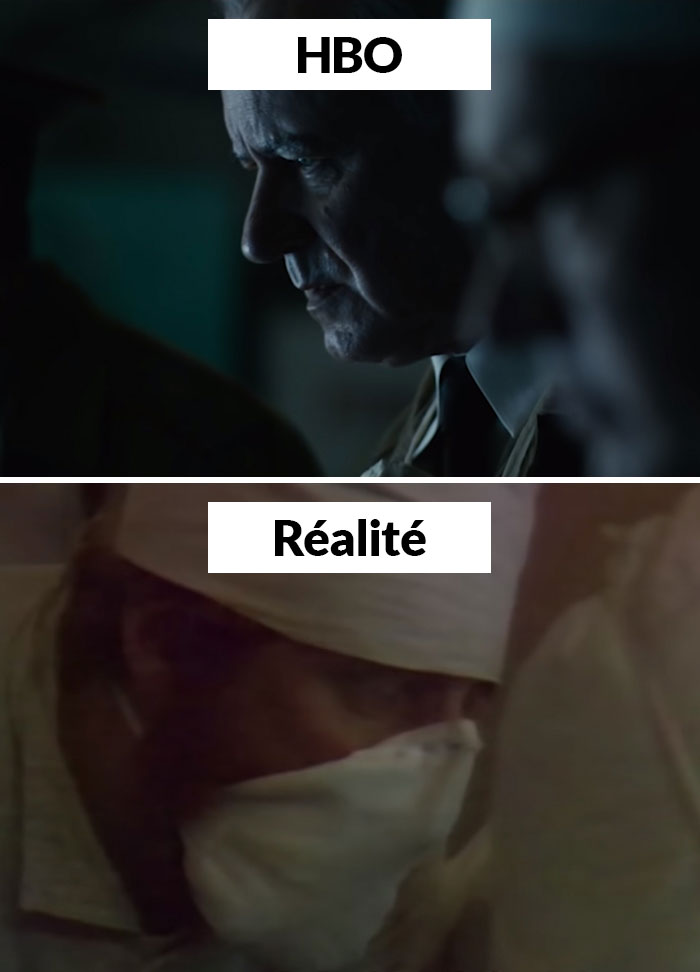20 comparaisons côte à côte du vrai Tchernobyl vs celui présenté dans l’émission de HBO