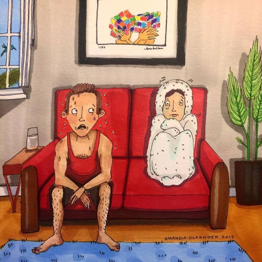 22 illustrations honnêtes qui montrent ce qui se passe derrière les portes closes de chaque relation