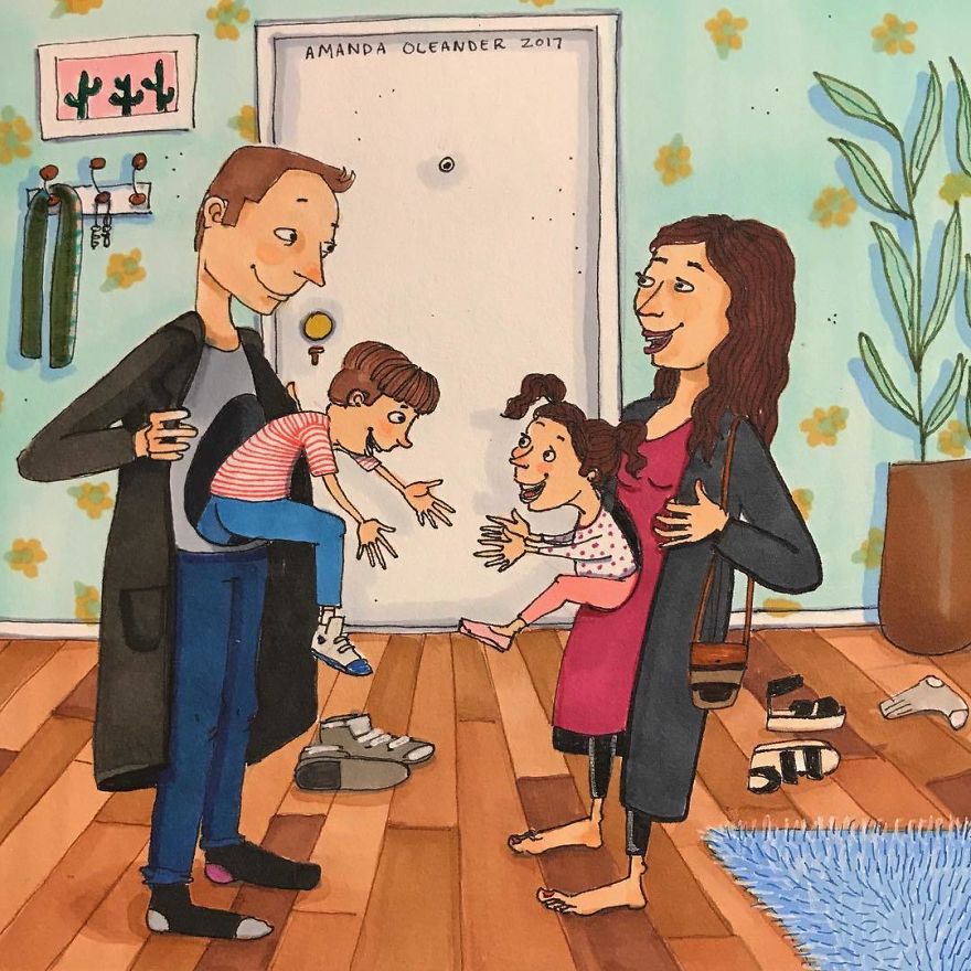 22 illustrations honnêtes qui montrent ce qui se passe derrière les portes closes de chaque relation