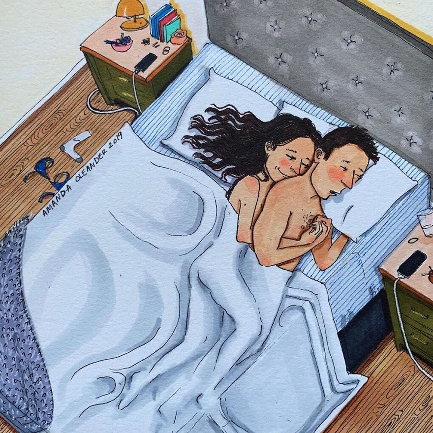 22 illustrations honnêtes qui montrent ce qui se passe derrière les portes closes de chaque relation