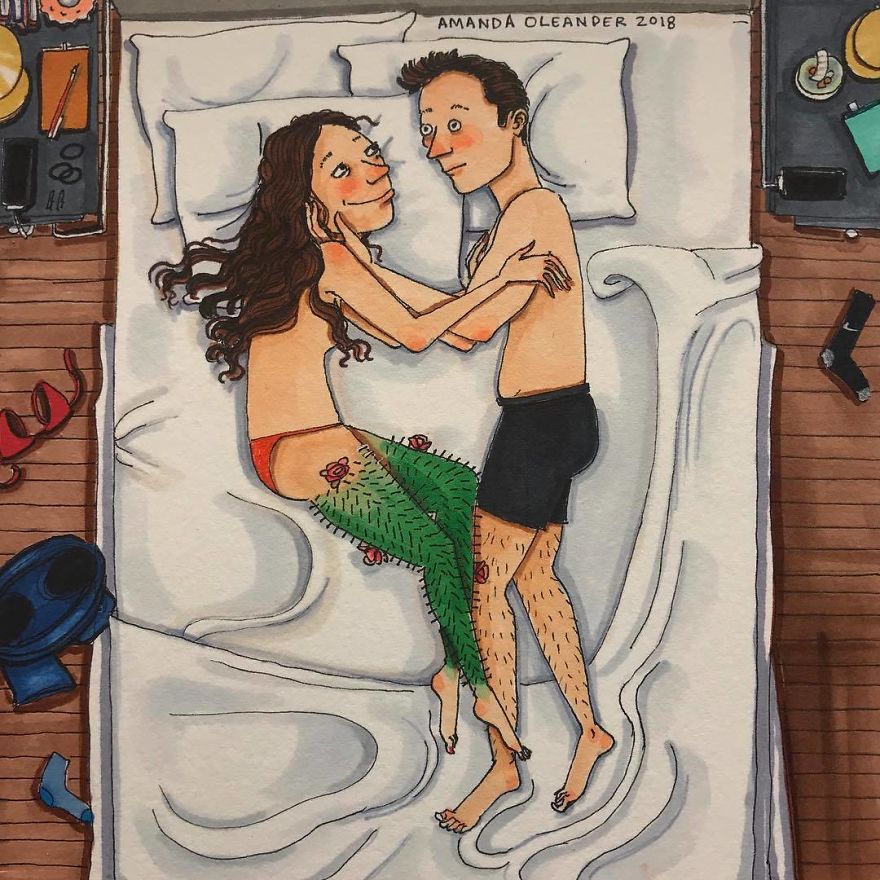 22 illustrations honnêtes qui montrent ce qui se passe derrière les portes closes de chaque relation