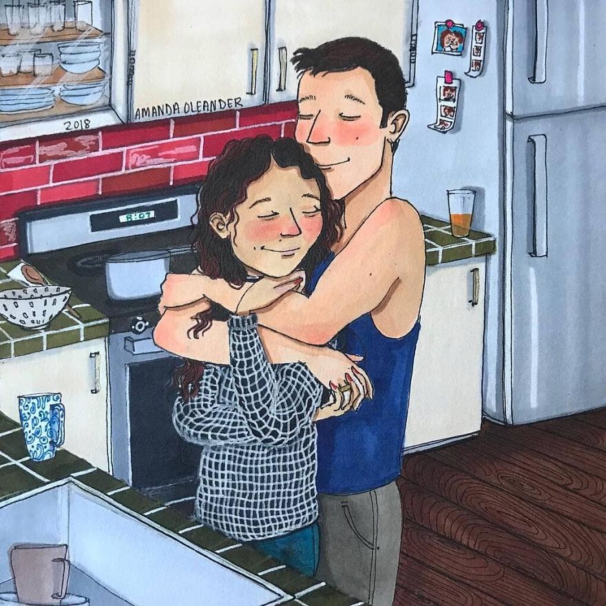 22 illustrations honnêtes qui montrent ce qui se passe derrière les portes closes de chaque relation