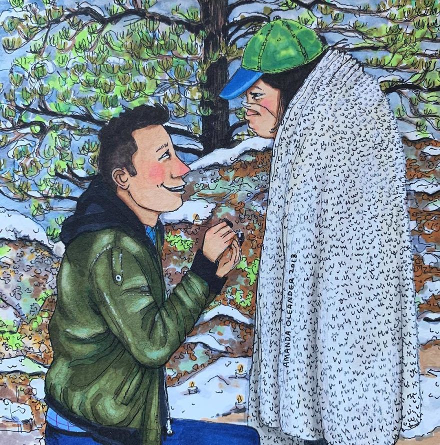 22 illustrations honnêtes qui montrent ce qui se passe derrière les portes closes de chaque relation