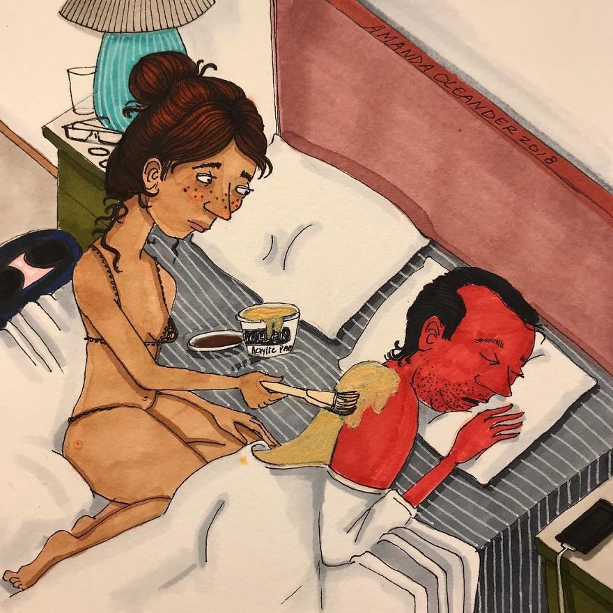 22 illustrations honnêtes qui montrent ce qui se passe derrière les portes closes de chaque relation