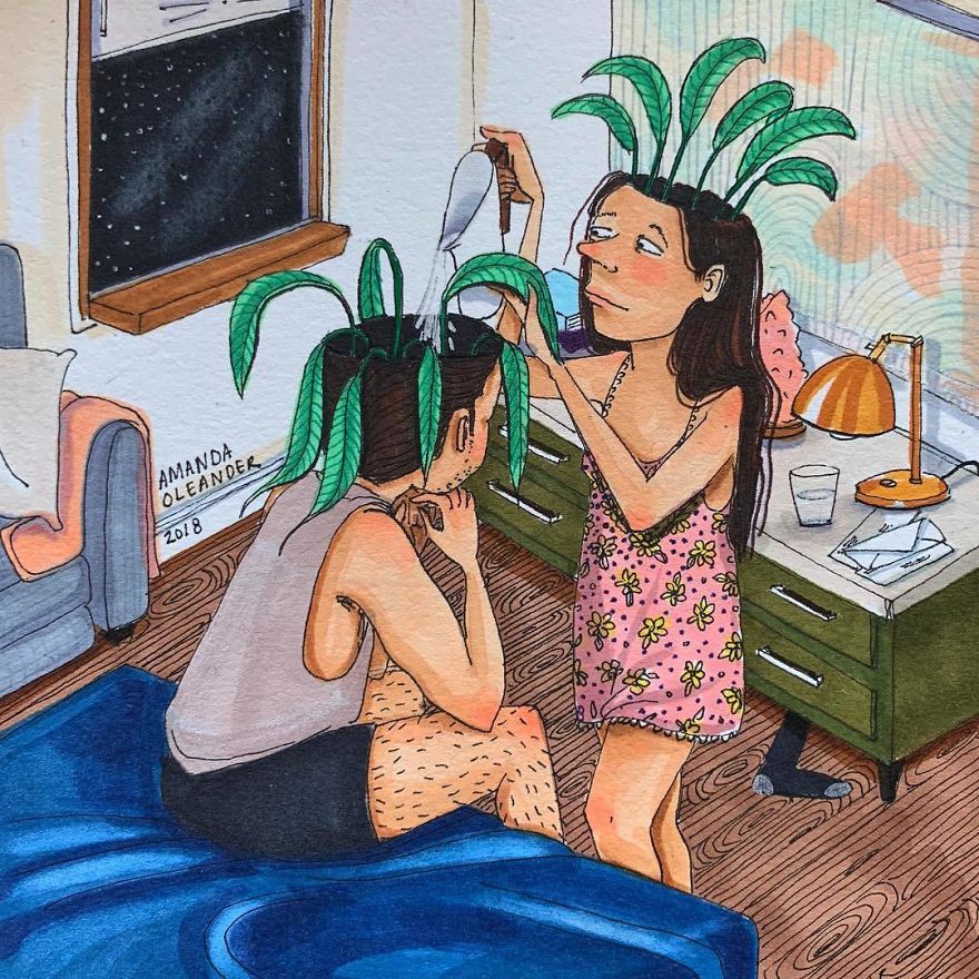 22 illustrations honnêtes qui montrent ce qui se passe derrière les portes closes de chaque relation