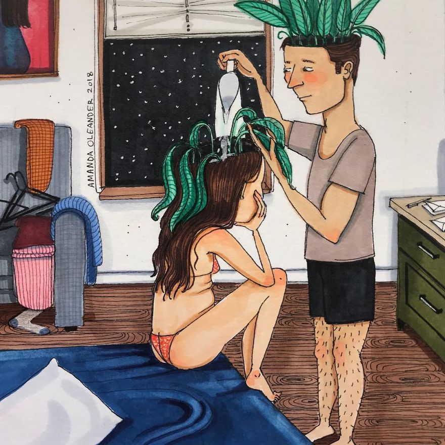 22 illustrations honnêtes qui montrent ce qui se passe derrière les portes closes de chaque relation