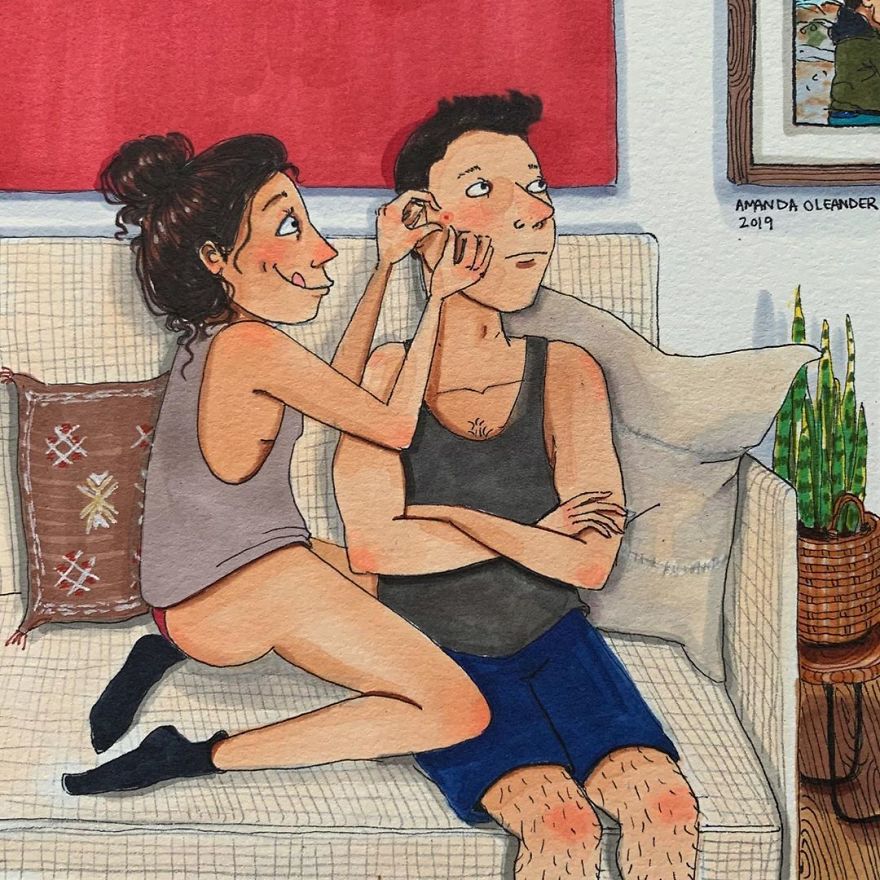 22 illustrations honnêtes qui montrent ce qui se passe derrière les portes closes de chaque relation