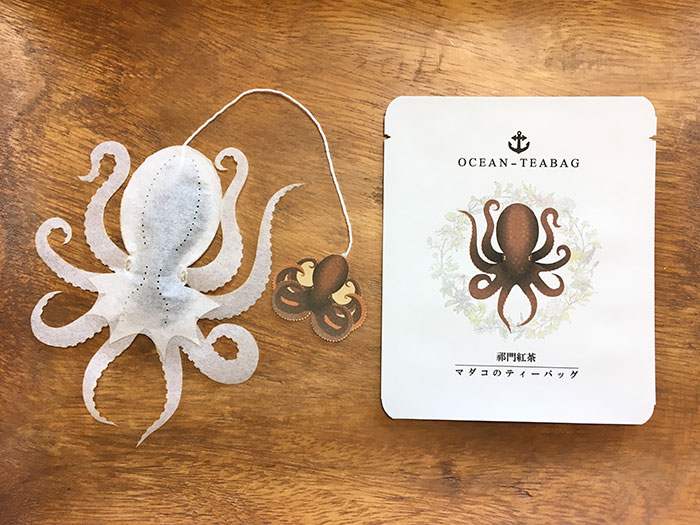 Cette société japonaise crée des sachets de thé de créatures marines qui « prennent vie » dans votre tasse
