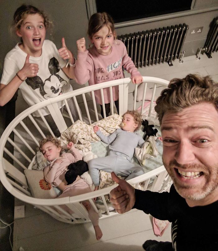 Ce père de quatre filles refuse d’édulcorer ses photos Instagram et il a déjà près d’un million d’abonnés (30 images)