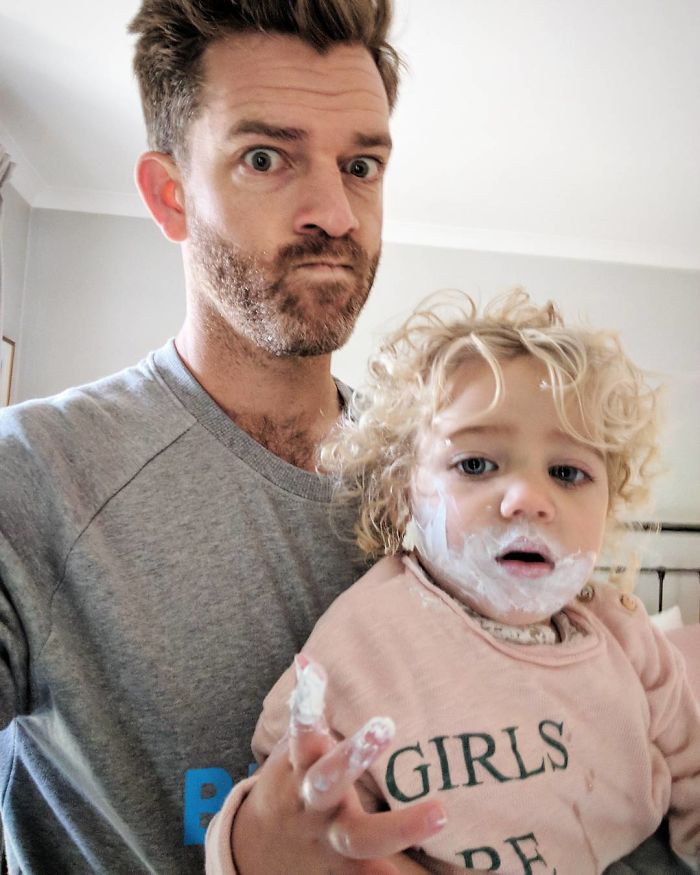 Ce père de quatre filles refuse d’édulcorer ses photos Instagram et il a déjà près d’un million d’abonnés (30 images)