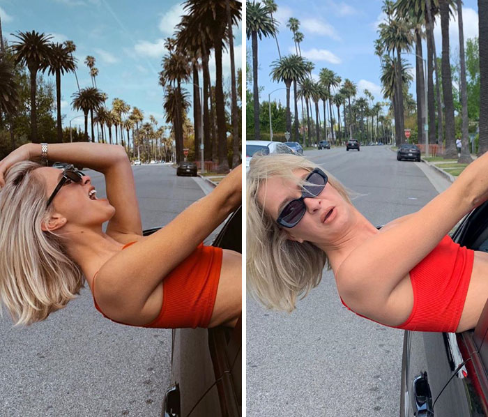 Cette influenceuse expose la vérité derrière les photos « parfaites » sur Instagram avec ses 22 images côte à côte