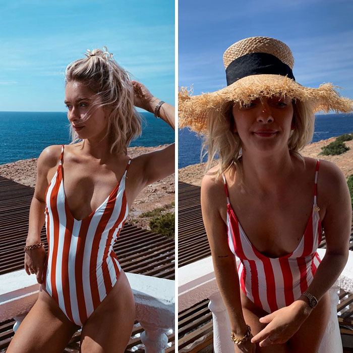 Cette influenceuse expose la vérité derrière les photos « parfaites » sur Instagram avec ses 22 images côte à côte