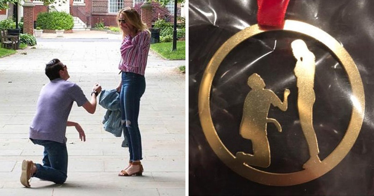 Une belle-mère a donné à de jeunes mariés une sculpture grossière de la demande