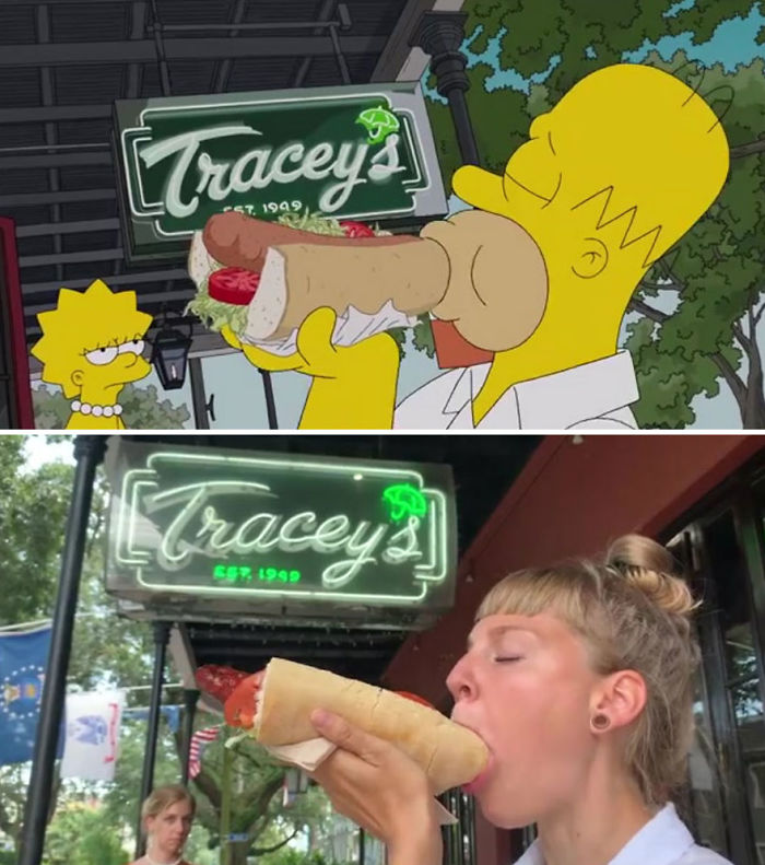 Deux touristes suisses ont recréé l’épisode des Simpson du tour gastronomique de Homer dans 54 restaurants de La Nouvelle-Orléans scène par scène