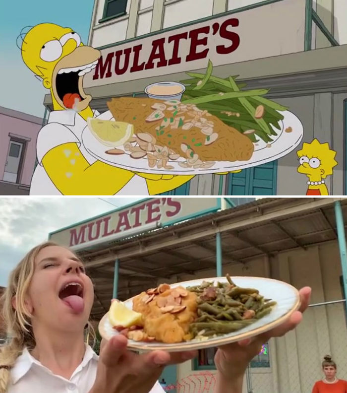 Deux touristes suisses ont recréé l’épisode des Simpson du tour gastronomique de Homer dans 54 restaurants de La Nouvelle-Orléans scène par scène